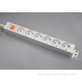 6-Outlet EU/With children protection PDU Power Strip